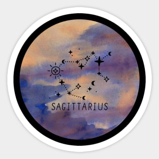 Sagittarius Zodiac Sticker